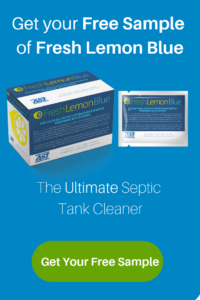 The ultimate septic tank cleaner Fresh Lemon Blue